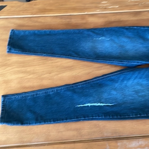 Democracy Ab Technology Distressed Jeans Size 6 - Picture 5 of 10